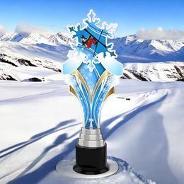 Verbier Skiing Tricks Snowflake Trophy