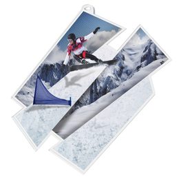 Snowboard Supersize Artistic Medal