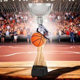 Montreal Basketball Silver Cup Trophy