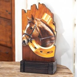 Shard Equestrian Eco Friendly Wooden Trophy