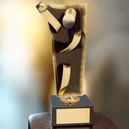 Murcia Handball Handmade Metal Trophy