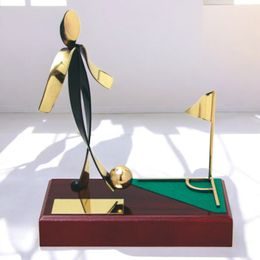 Barcelona Football Player Metal Trophy