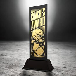 Shadowline American Football Coaches Award – Stainless Steel Trophy