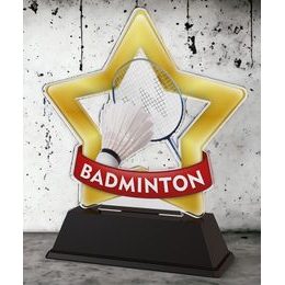 Mini Star Badminton Trophy