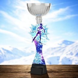 Montreal Cross Country Ski Silver Cup Trophy
