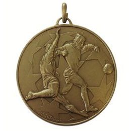 Embossed Economy Champions League Football Bronze Medal