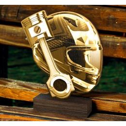 Sierra Classic Motorsport Piston Real Wood Trophy