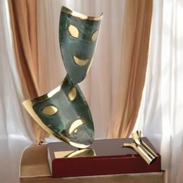 Aragon Drama Handmade Metal Trophy