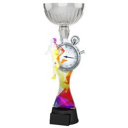 Montreal Running Stopwatch Silver Cup Trophy