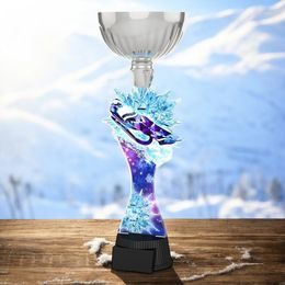 Montreal Luge Silver Cup Trophy