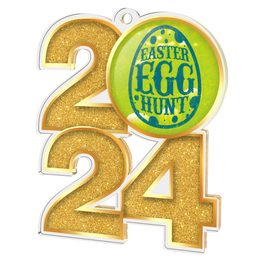 Easter Hunt Acrylic 2024 Medal