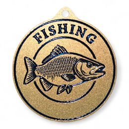 Quantum Fishing Stainless Steel Medal