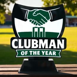 Pavilion Clubman of the Year Cricket Trophy