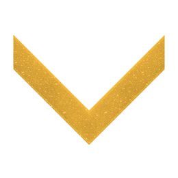 Gold Glitter Clip on Medal Ribbon