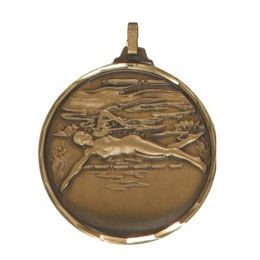 Diamond Edged Swimming Female Front Crawl Stroke Bronze Medal