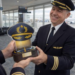 Canova Pilots Custom Made Acrylic & Wood Fusion Award