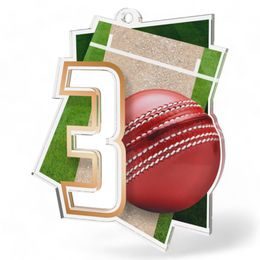 Poznan Cricket Number 3 Medal