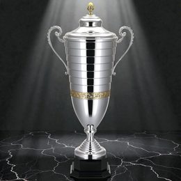 Florenzi Silver Plated Championship Cup with Gold Trim