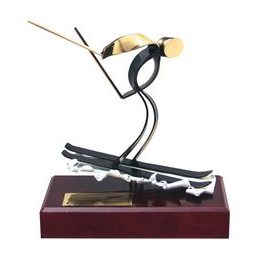 Barcelona Skiing Handmade Metal Trophy