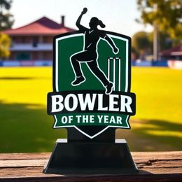 Pavilion Women's Bowler of the Year Cricket Trophy