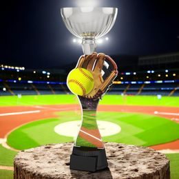 Montreal Softball and Glove Silver Cup Trophy