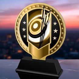 Sentinel Classic Stainless Steel Archery Trophy