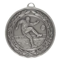 Laurel Football Player Silver Medal