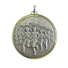 Diamond Edged Group Running Silver Medal