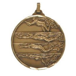 Diamond Edged Swimming Multi Stroke Bronze Medal