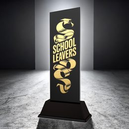 Shadowline School Leaver Trophy – Stainless Steel Award
