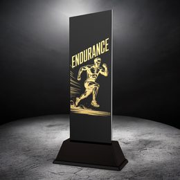 Shadowline Athletics Male Endurance Trophy – Stainless Steel Award