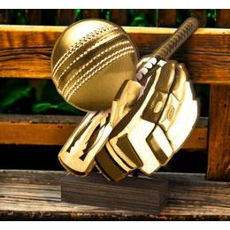 Sierra Classic Cricket Real Wood Trophy