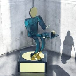 Toledo Board Games Handmade Metal Trophy