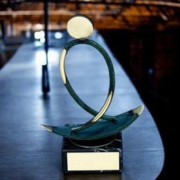 Bilbao Surfing Handmade Metal Trophy
