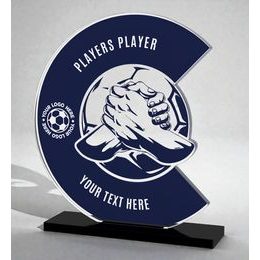 Cantu Deluxe Custom Printed Players Player Football Trophy