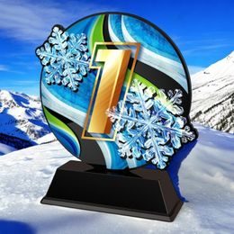 Avoriaz 1st Place Snowflake Trophy