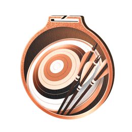 Habitat Classic Archery Bronze Eco Friendly Wooden Medal