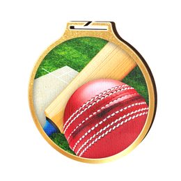 Habitat Cricket Gold Eco Friendly Wooden Medal