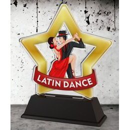 Mini Star Latin Dance Trophy