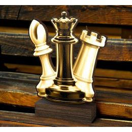 Sierra Classic Chess Real Wood Trophy