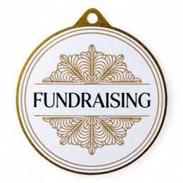 Quantum Fundraising Stainless Steel Medal