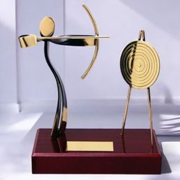 Barcelona Archery Handmade Metal Trophy