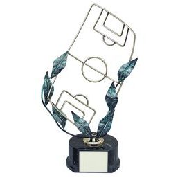 Utrera Football Pitch Handmade Metal Trophy