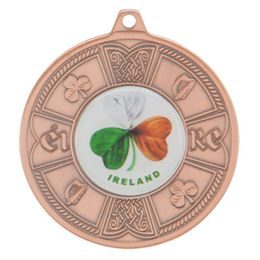 Eire Logo Insert Bronze Medal 50mm