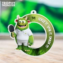 "Pingster" The Table Tennis Trophy Monster Inspire Medal