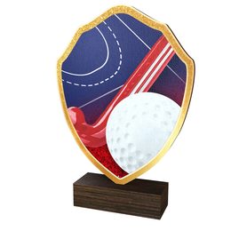 Arden Hockey Real Wood Shield Trophy