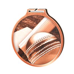 Habitat Classic Cricket Bronze Eco Friendly Wooden Medal