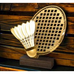 Sierra Classic Badminton Real Wood Trophy