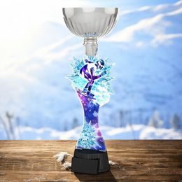 Montreal Speed Skating Silver Cup Trophy