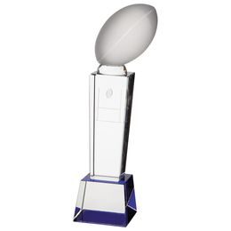 Tribute Crystal Rugby Trophy